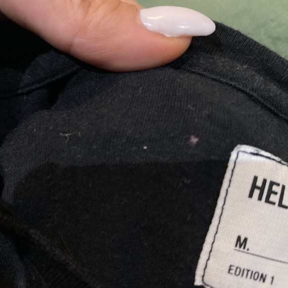 SOLD Helmut Lang Black T-shirt - Picture 4 of 4